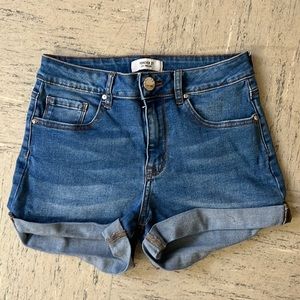 Forever 21 blue jean shorts